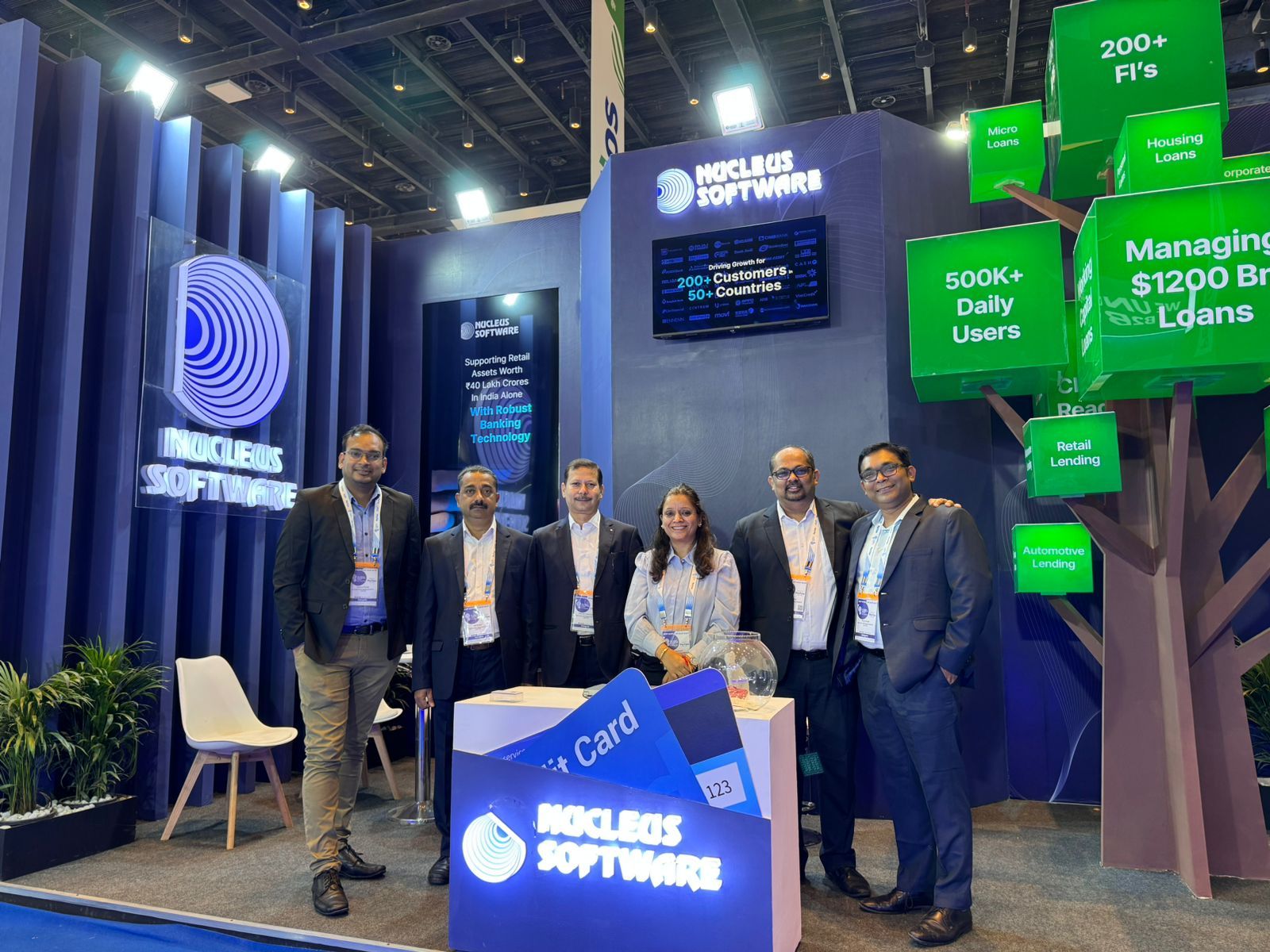 Nucleus Software Team at Global Fintech Fest 2024