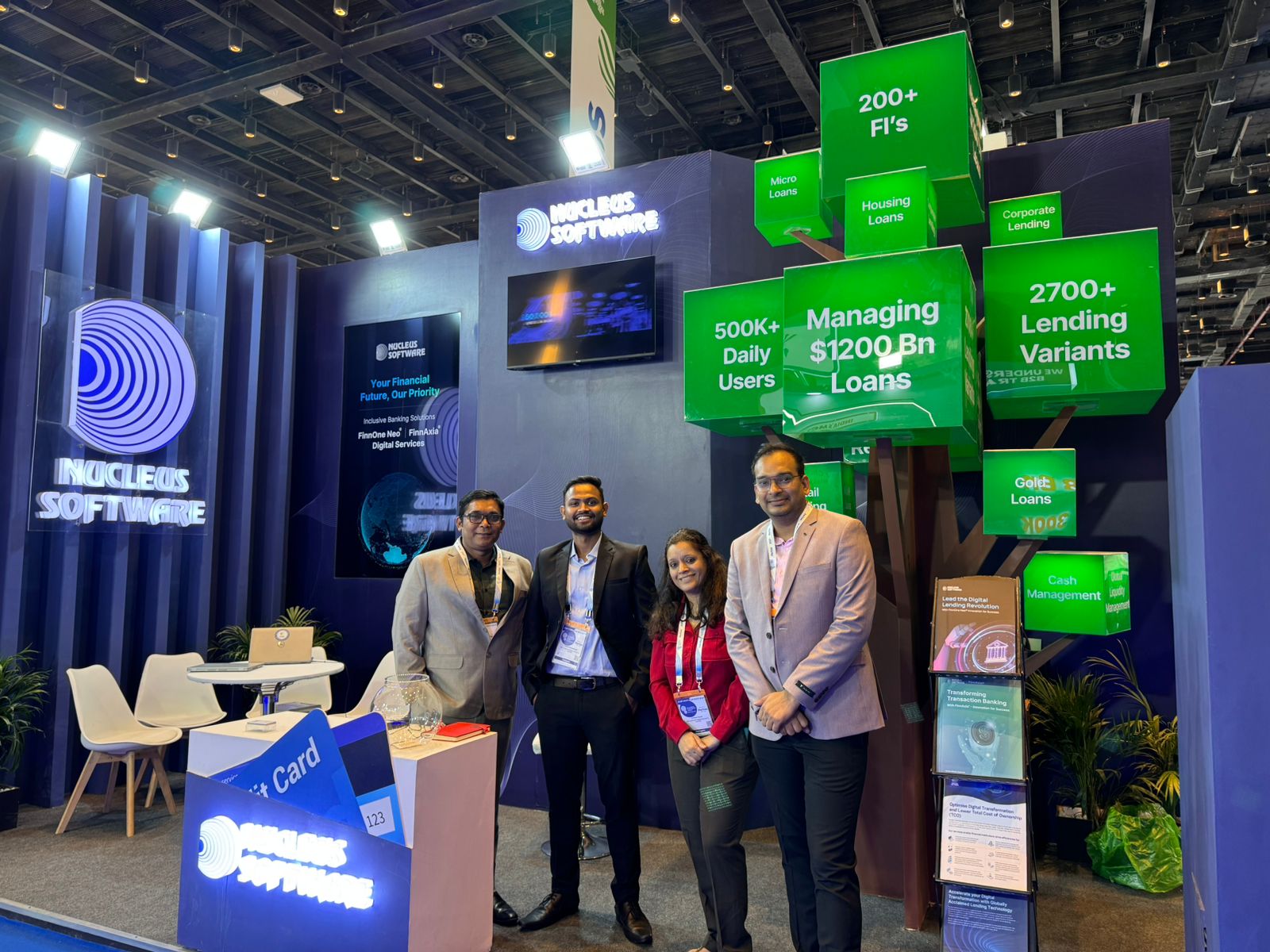 Nucleus Software Team at Global Fintech Fest 2024
