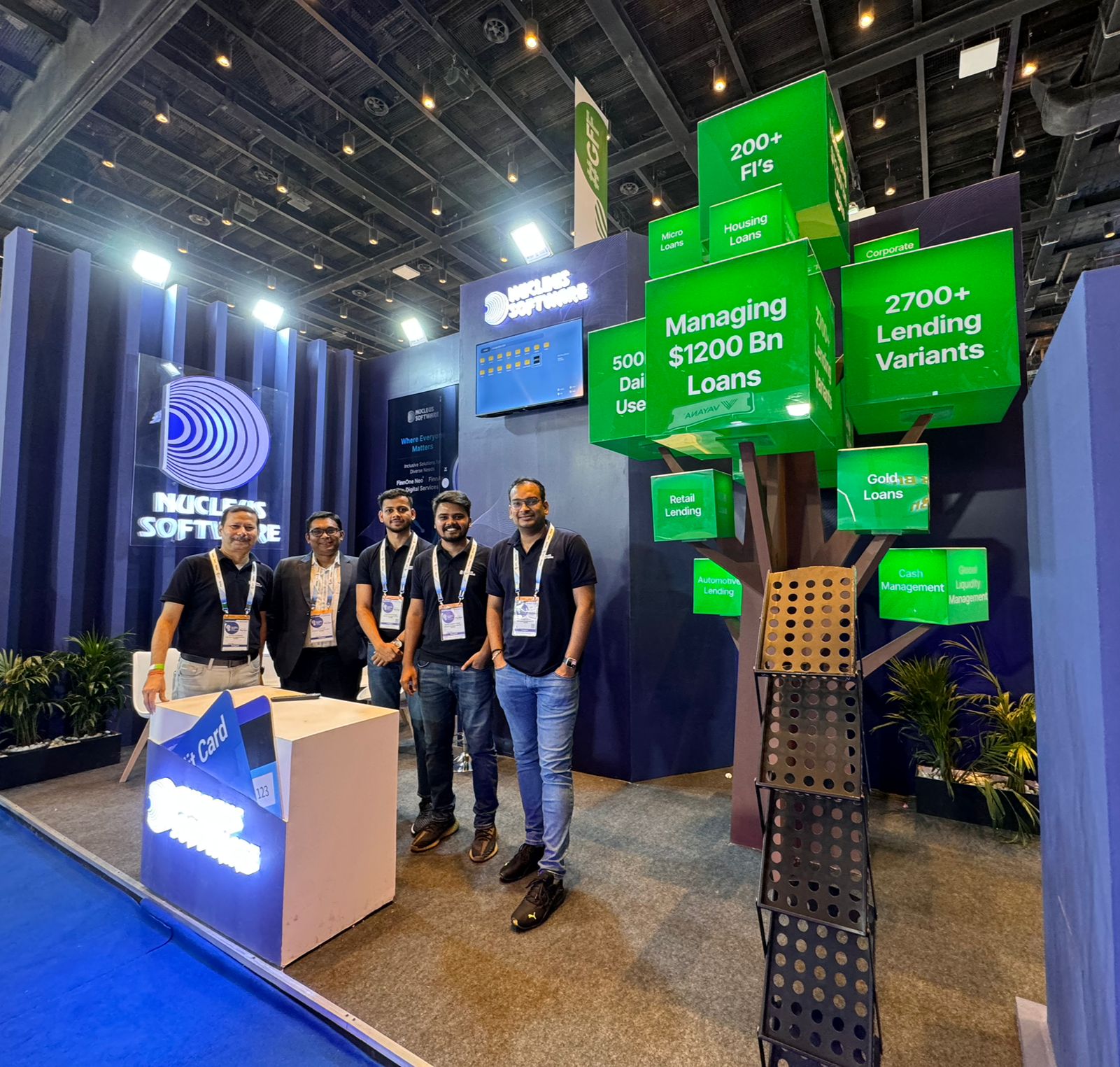 Nucleus Software Team at Global Fintech Fest 2024