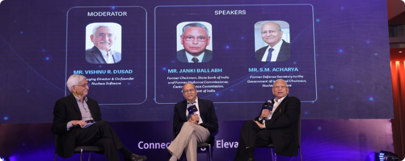 Fireside Chat at Nucleus Synapse 2024, Mumbai