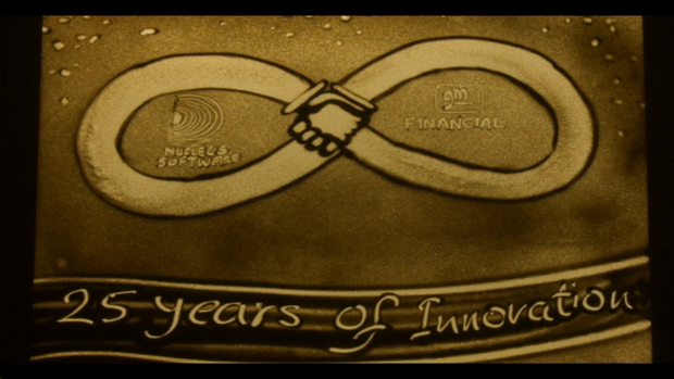 Sand Art Tribute to GM Financial and Nucleus Software Collaboration