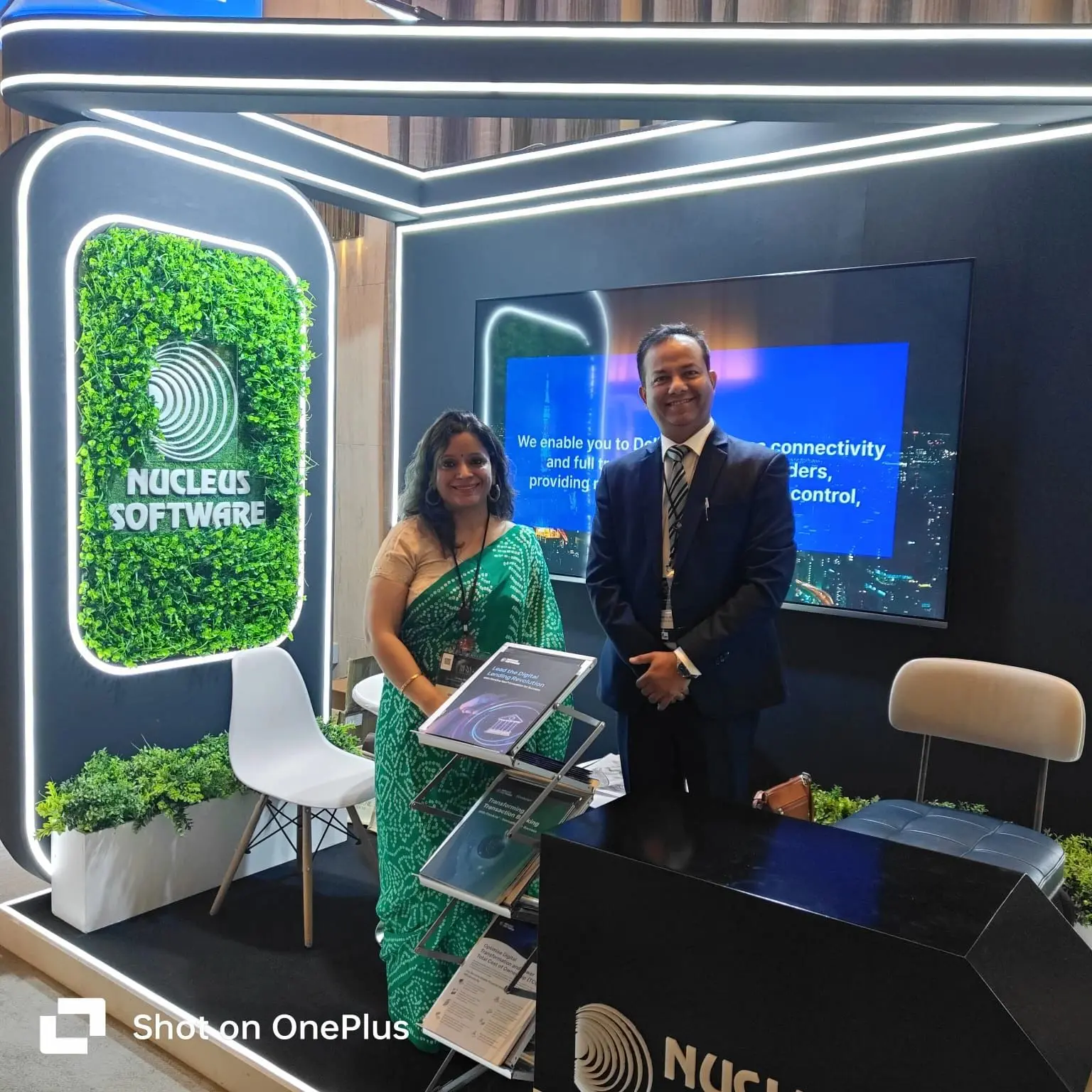 Nucleus Software Team at MENA BFSI Leaders Conclave 2025