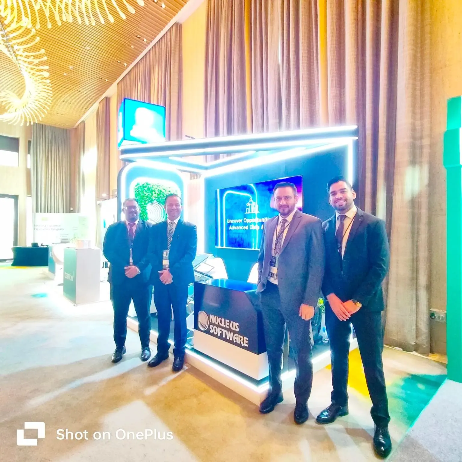 Nucleus Software Team at MENA BFSI Leaders Conclave 2025