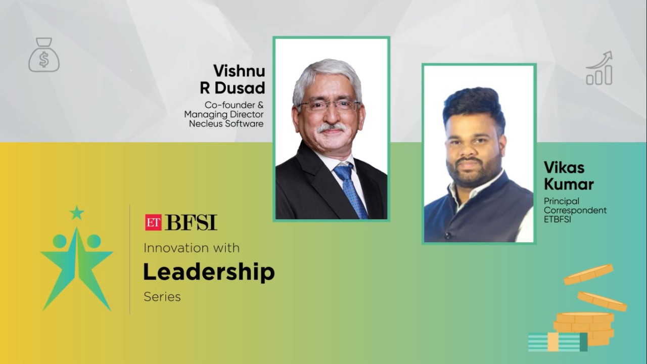 ETBFSI Innovation with Leadership Talks with Vishnu R Dusad