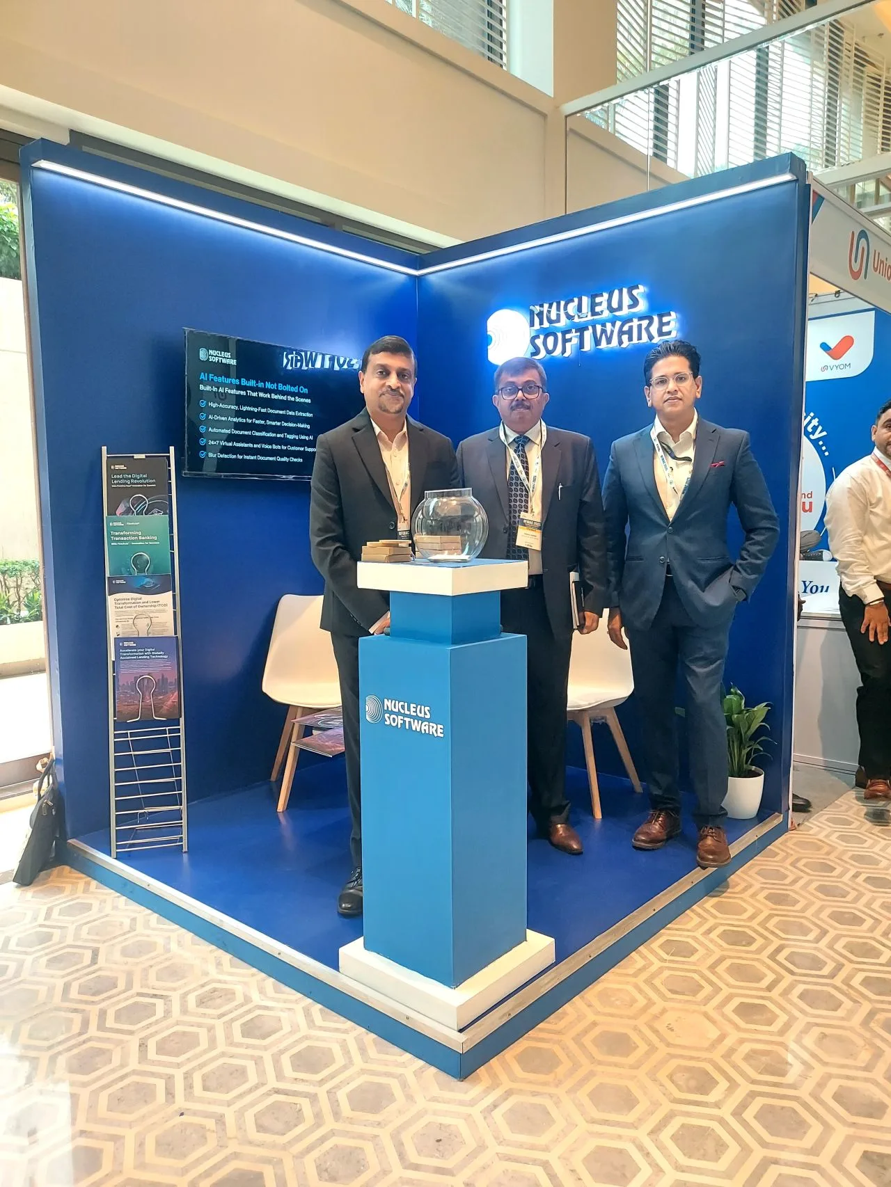 Nucleus Software Team at FIBAC 2025, Mumbai