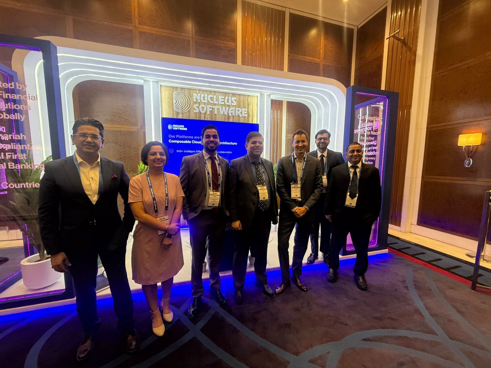 Nucleus Software Team at MEBIS 2025, Dubai