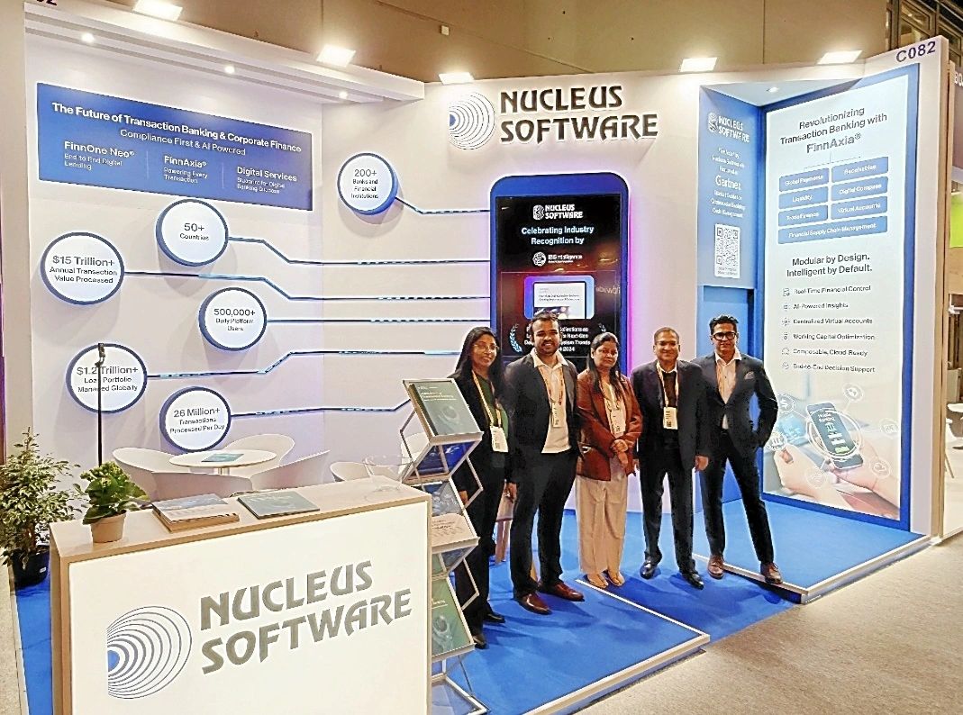 Nucleus Software Team at SIBOS 2025, Frankfurt, Germany