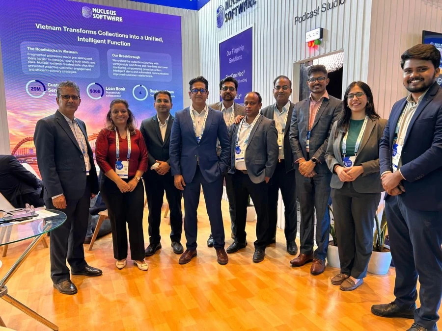 Nucleus Software Team at Global Fintech Fest 2025, Mumbai