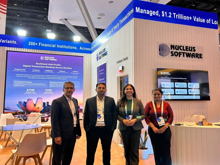Nucleus Software Team at Global Fintech Fest 2025, Mumbai