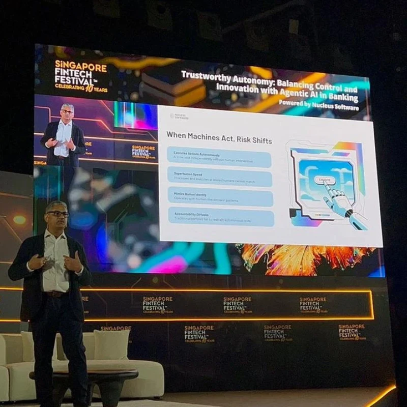 Nucleus Software Team at Singapore Fintech Festival (SFF) 2025, Singapore