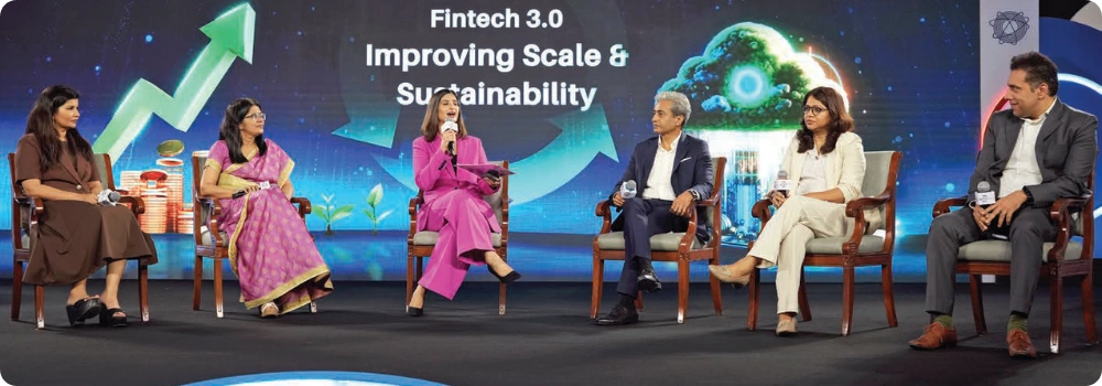 Panel discussion on Fintech 3.0: Improving Scale and Sustainability with leading fintech leaders