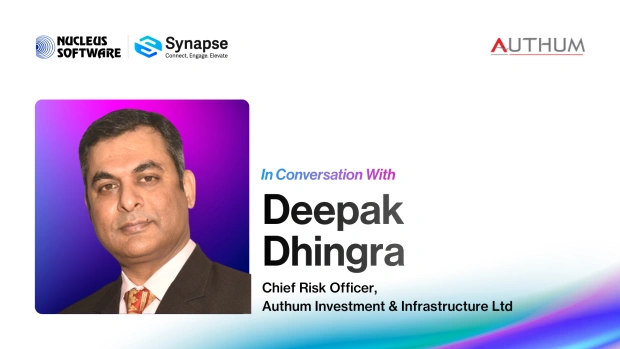 Deepak Dhingra of Authum Investment discussing AI partnership with Nucleus Software