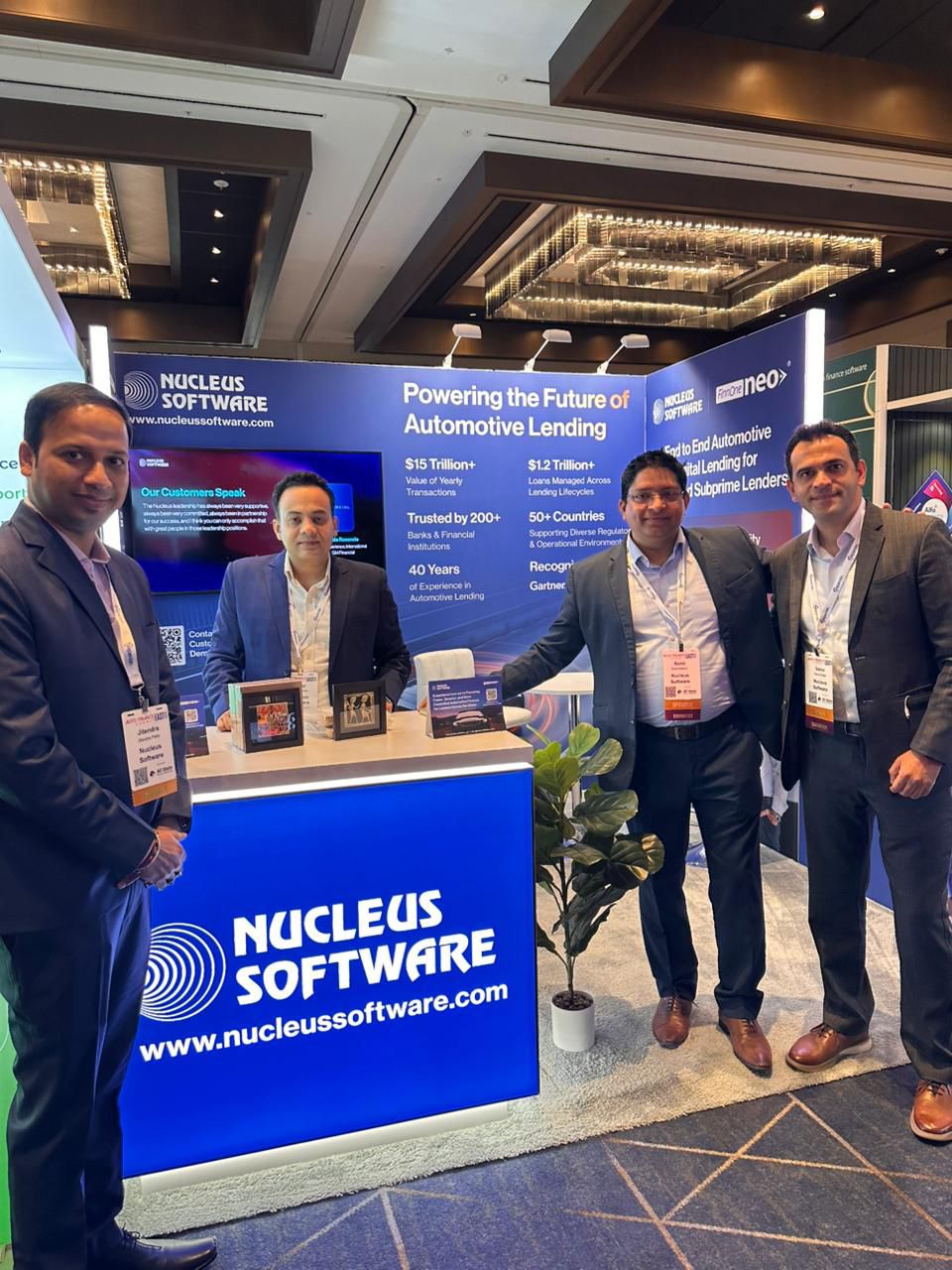 Nucleus Software Team at Auto Finance Summit (AFS) East 2026, Nashville