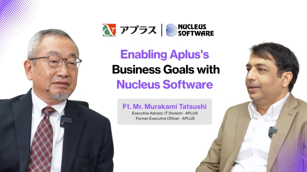 Murakami Tatsushi APLUS Shares Journey from legacy systems to cloud transformation with Nucleus Software