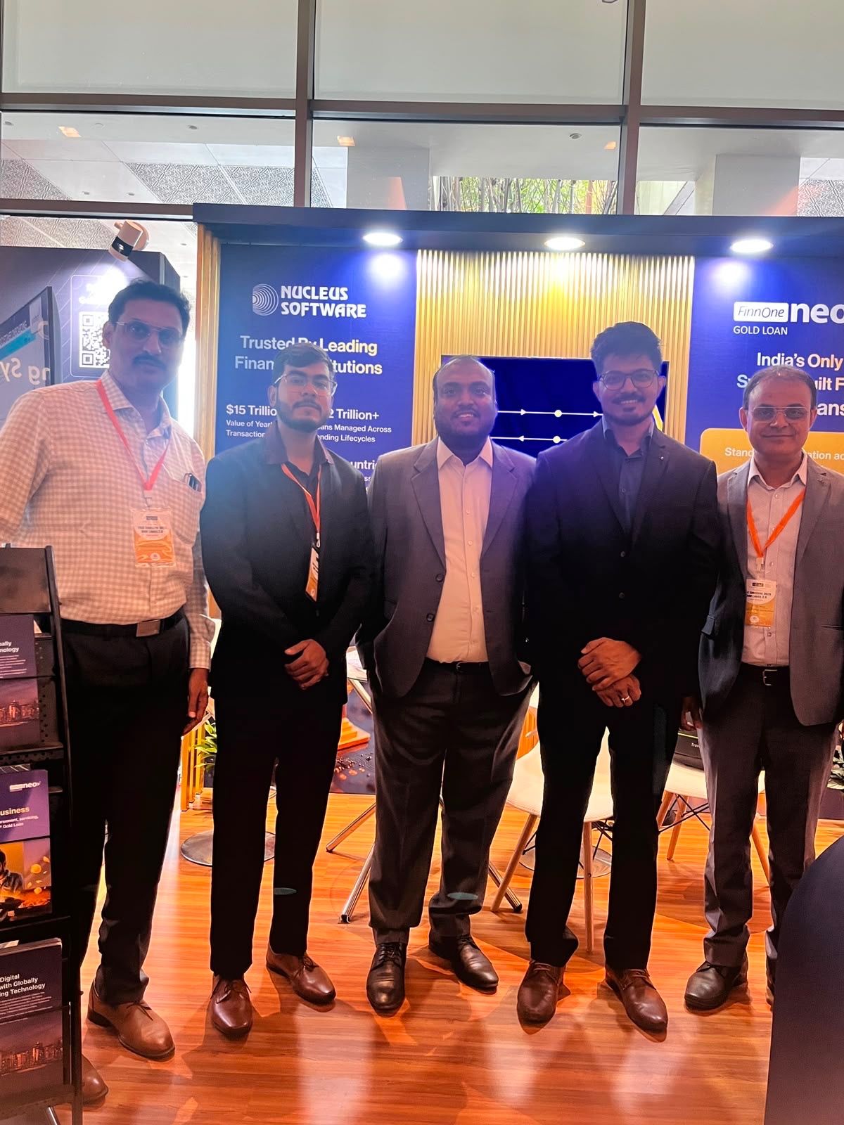 Nucleus Software Team at FinX Gold Loan Conclave & Awards 2026, Kochi, India