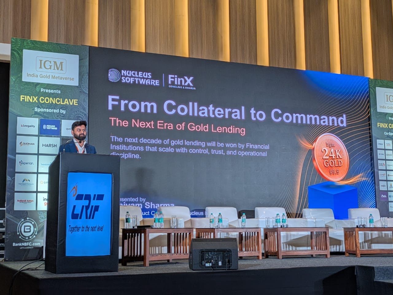 Nucleus Software Team at FinX Gold Loan Conclave & Awards 2026, Kochi, India