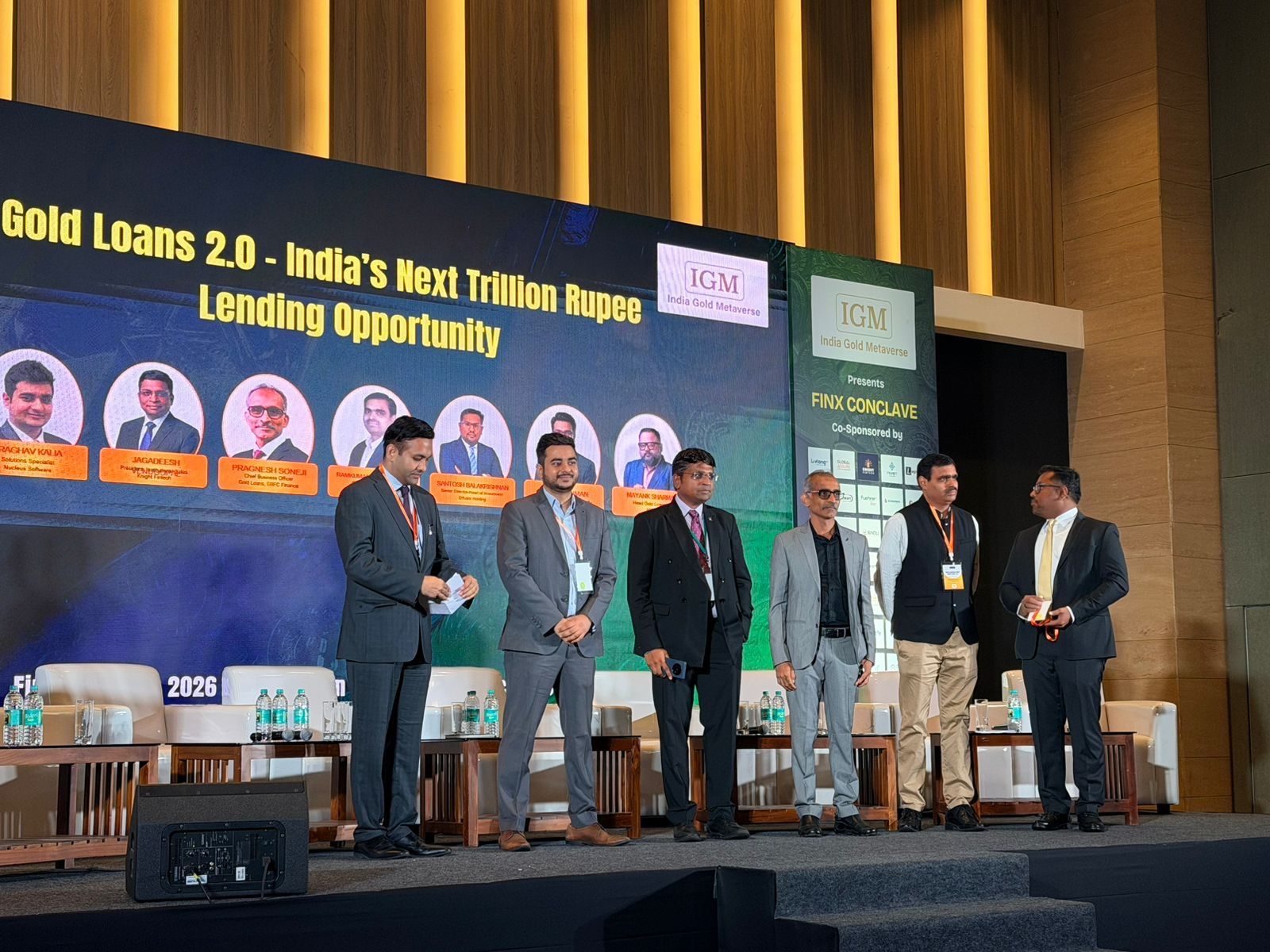 Nucleus Software Team at FinX Gold Loan Conclave & Awards 2026, Kochi, India
