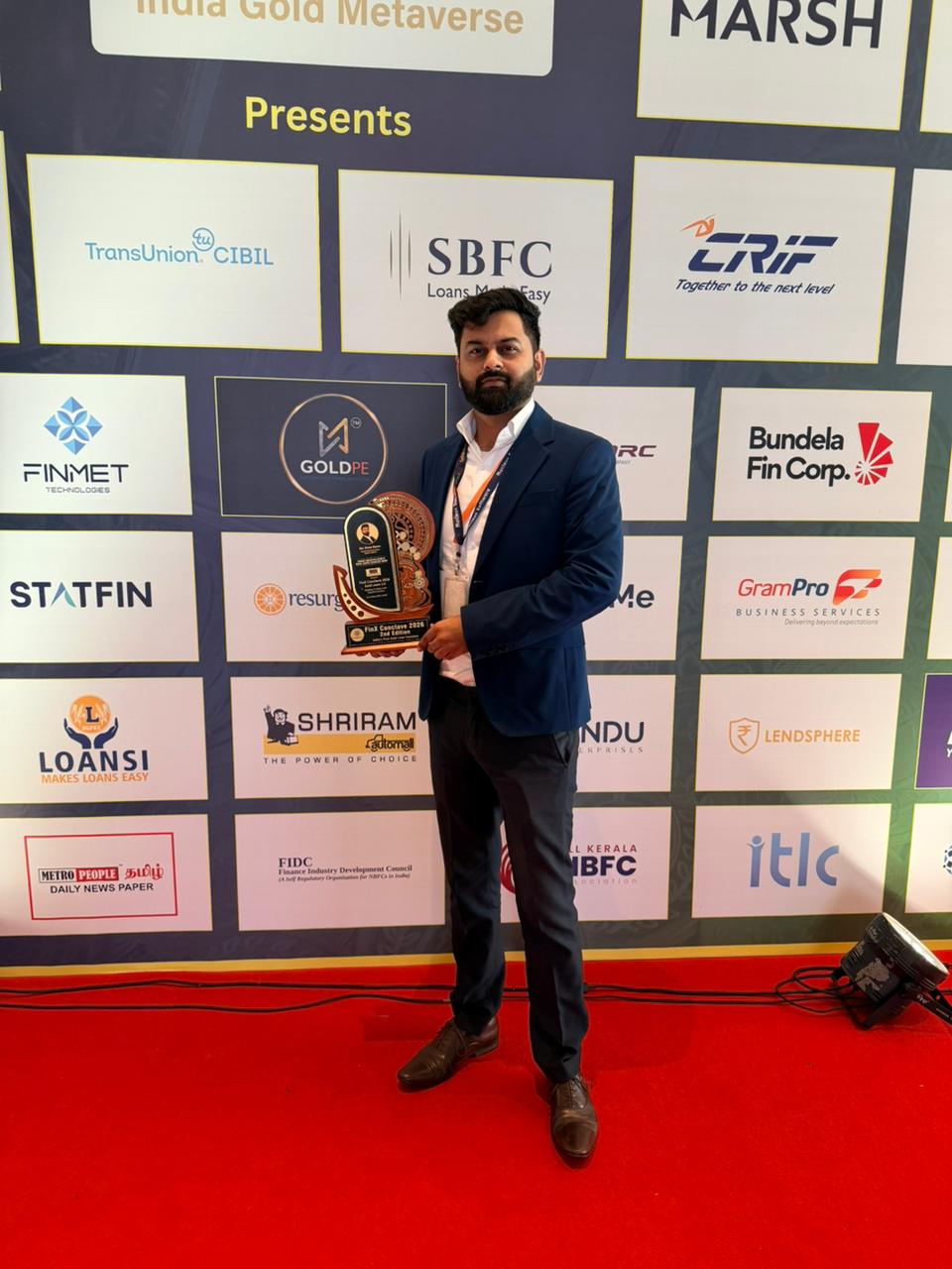 Nucleus Software Team at FinX Gold Loan Conclave & Awards 2026, Kochi, India