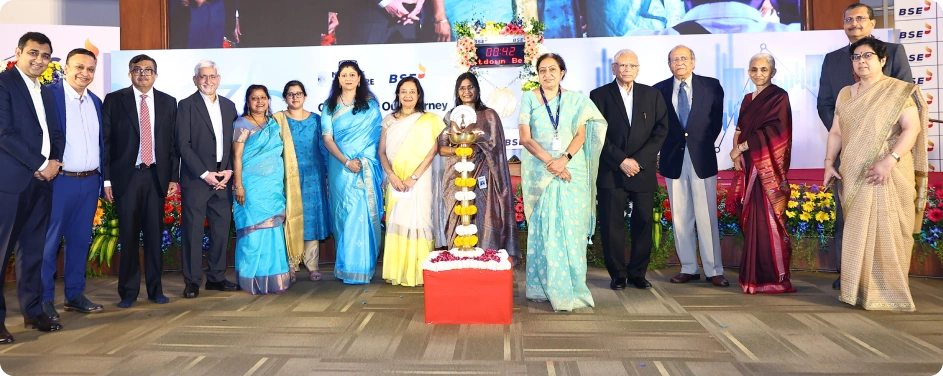 Nucleus Software celebrating 30 years of listing on the Bombay Stock Exchange