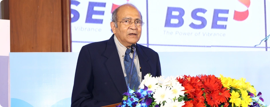 SM Acharya at Nucleus Software celebration of 30 years on BSE