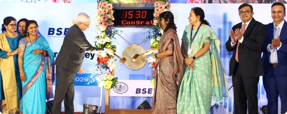 Nucleus Software celebrating 30 years of listing on the Bombay Stock Exchange
