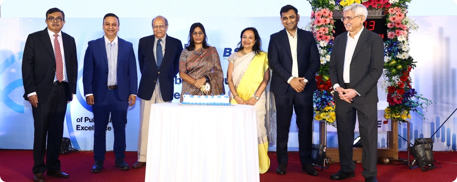 Nucleus Software celebrating 30 years of listing on the Bombay Stock Exchange