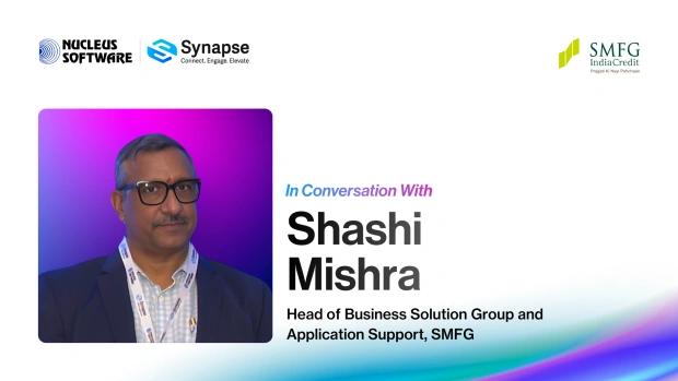 Shashi Mishra SMFG Group testimonial on digital lending transformation with Nucleus Software