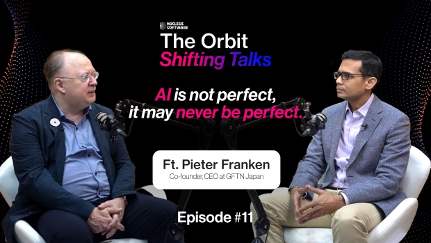 The Orbit Shifting Talks Featuring Pieter Franken, Co-founder & CEO of GFTN Japan, Discussing Responsible AI Adoption in Financial Services
