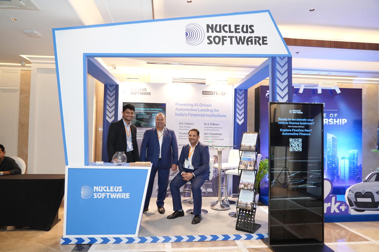 Nucleus Software Team at FinX India’s First Auto Loan Conclave 2026, Mumbai