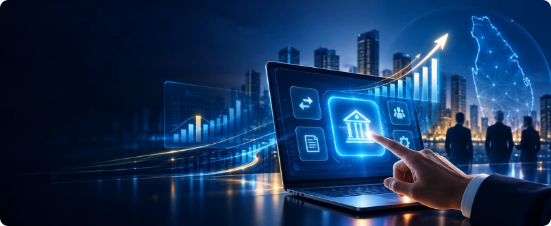 Corporate Customers Adopting Digital Banking for Everyday Transactions in Sri Lanka