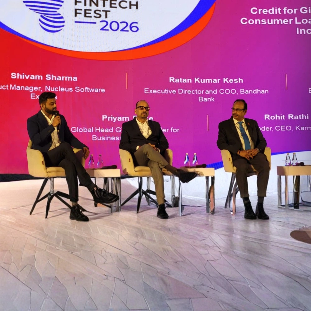 Nucleus Software Team at Global Fintech Festival 2026, Mumbai
